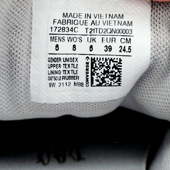 Converse CTAS OX Slate Sage Desert Sand Women's 8 - Picture 6 of 6